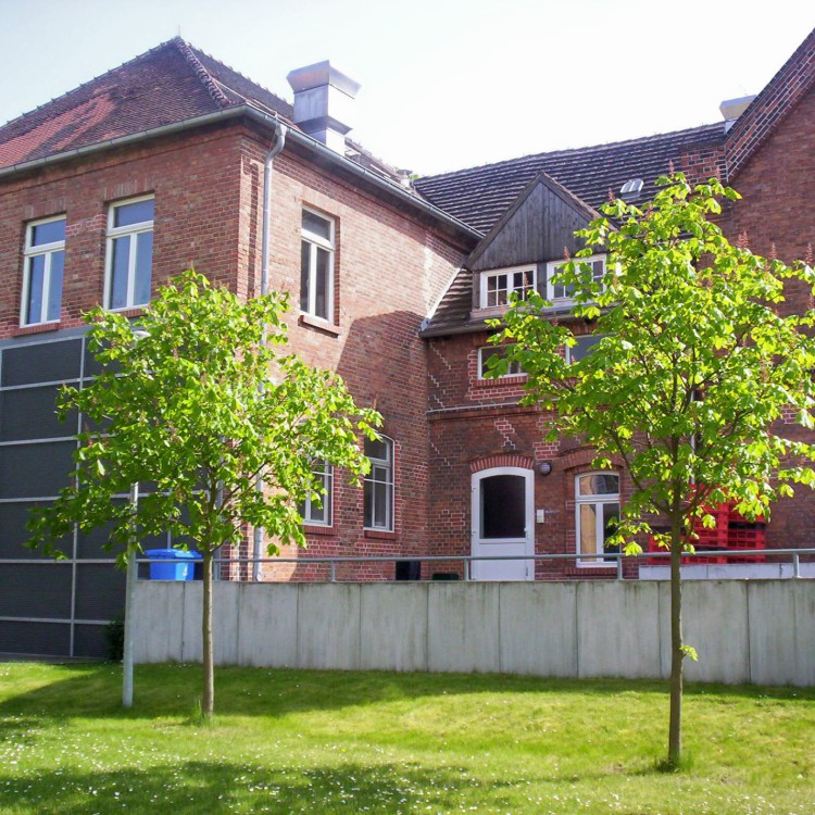 Außenansicht der Küche mit Gartenbereich | Copyright: Diakonieverein Burghof e. V.